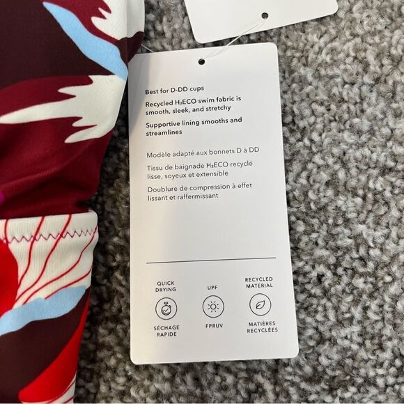 Athleta Plunge Bikini Top  D-DD - Picture 12 of 13